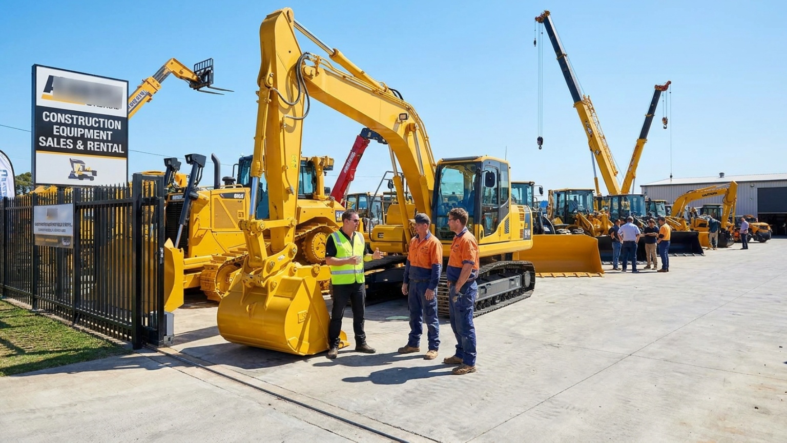 ¿Qué es el comercio de maquinaria de construcción?