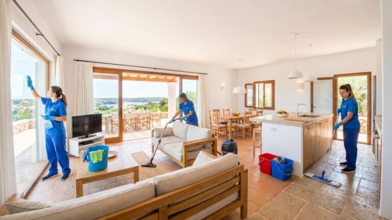 ¿Qué implica la limpieza de segundas residencias en Menorca?