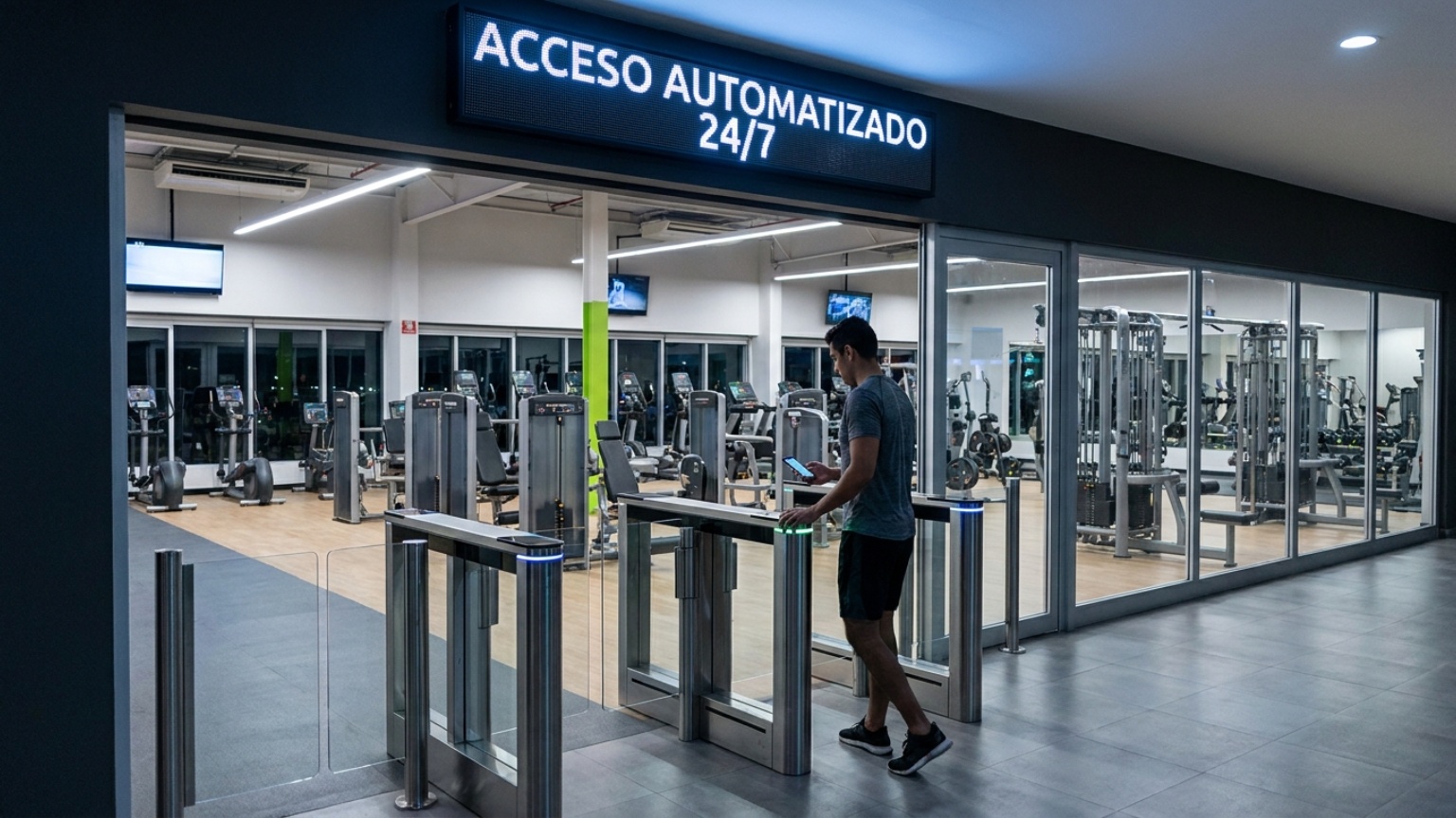 ¿Qué es un gimnasio con acceso automatizado y cómo mejora el entrenamiento?