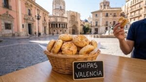 ¿Qué son las chipas y cómo llegaron a Valencia?