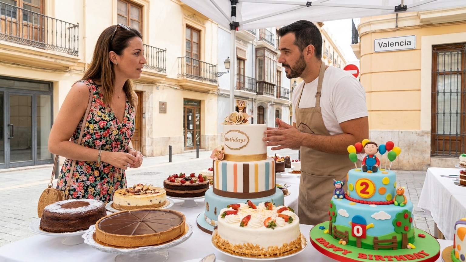 ¿Cómo elegir las mejores tartas para cumpleaños en Valencia?