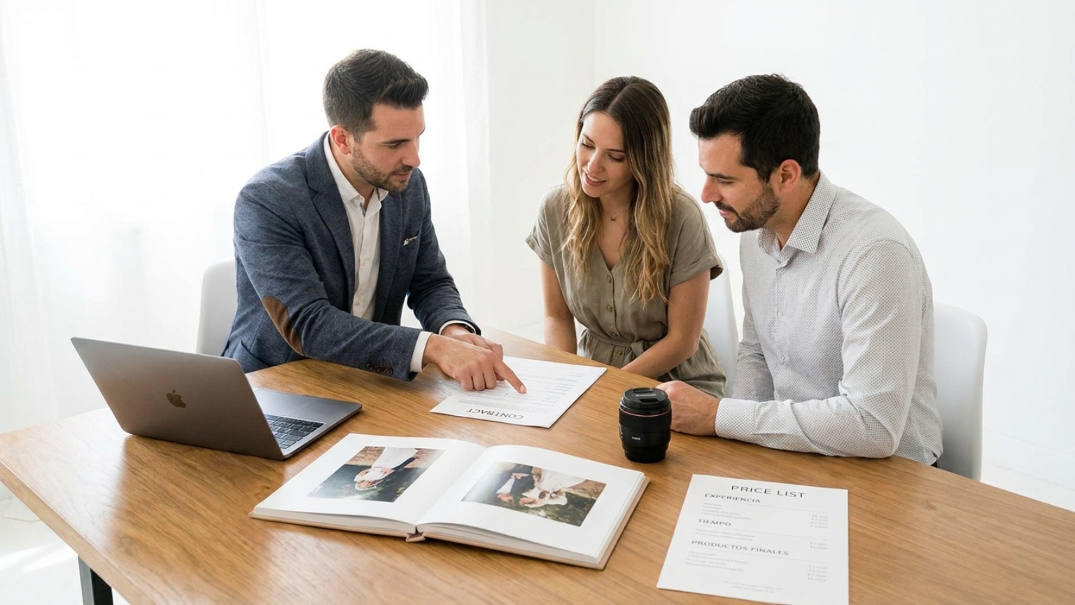 ¿Cómo se determina el precio de un fotógrafo de bodas?