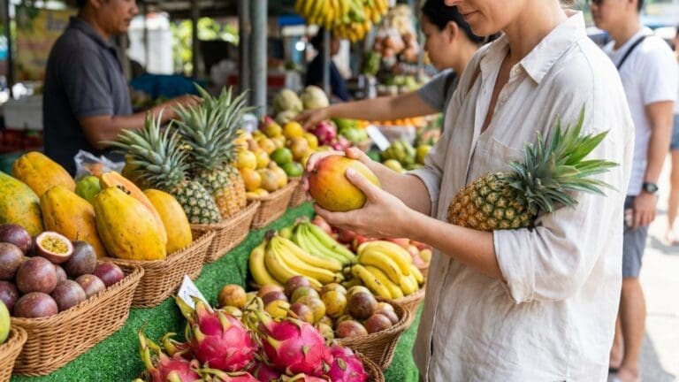 ¿Qué considerar al comprar fruta tropical para asegurar su frescura?