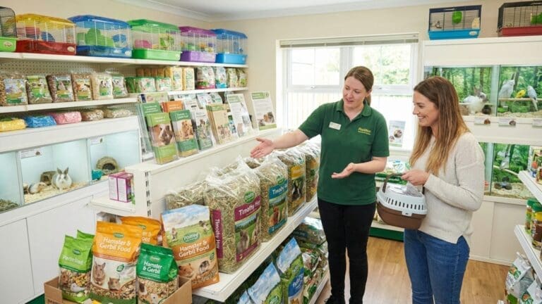 ¿Qué buscar en una tienda para pequeños animales?