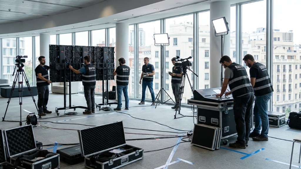 Soluciones audiovisuales Madrid: su elección inteligente