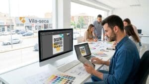 Diseño gráfico en Vila-seca: impulse su identidad visual