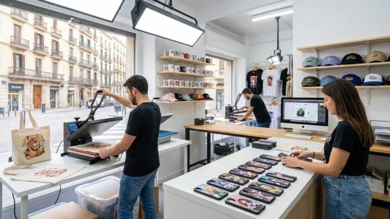 Merchandising personalizado en Barcelona