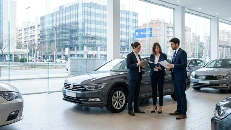 Venta de coches a empresas en Madrid: preparación y proceso