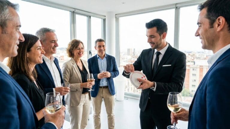 Mago para eventos en Barcelona: prepare su espectáculo