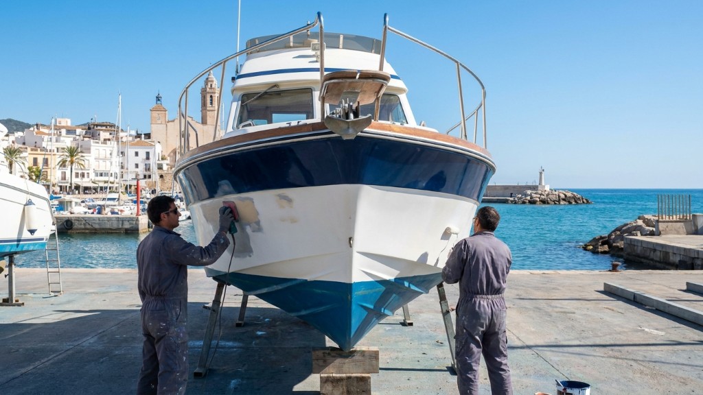 Mantenimiento náutico en Sitges: preparación y servicios clave