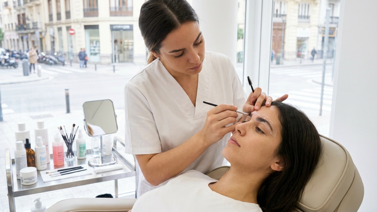 ¿Qué es el laminado de cejas y cómo se hace en Valencia?