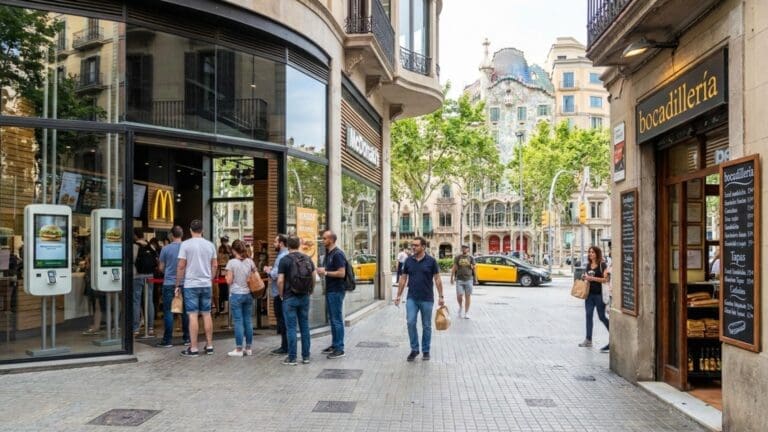 ¿Qué es la comida rápida en Barcelona y cómo ha evolucionado su oferta?