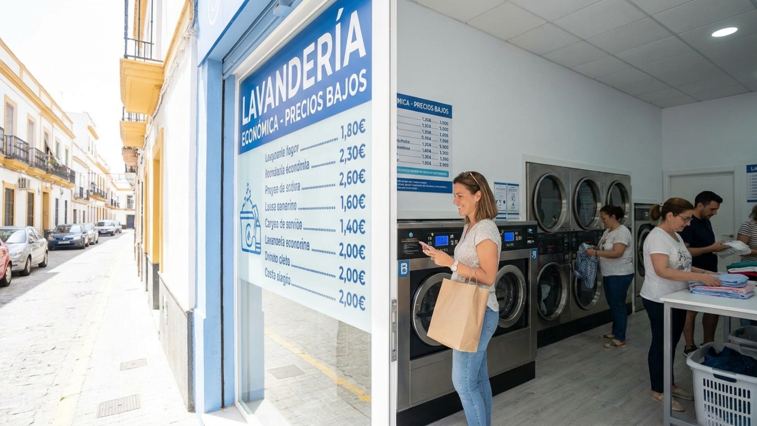 ¿Cómo encontrar una lavandería económica en El Puerto de Santa María?