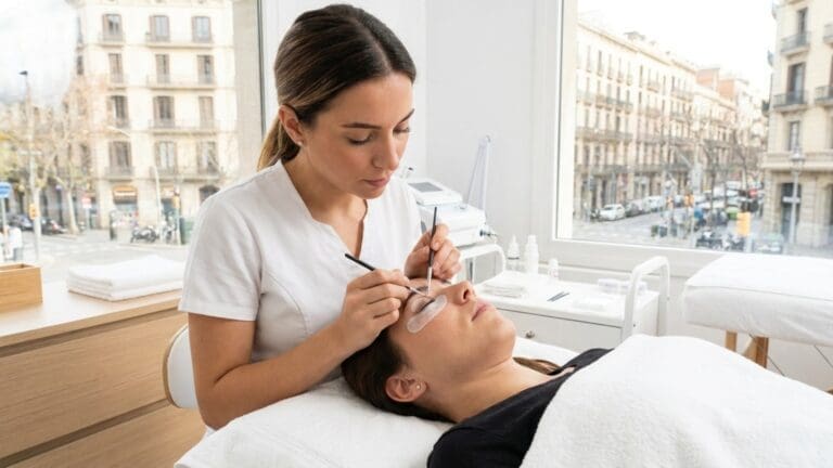 ¿Qué es el lifting de pestañas en Barcelona y cómo realza la mirada?