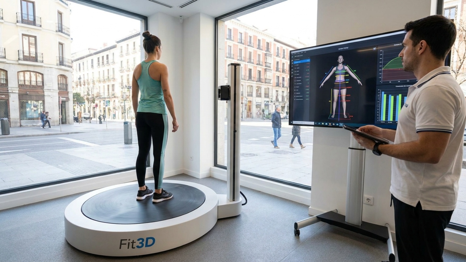 ¿Qué es el escáner corporal Fit3D y cómo funciona en Madrid?