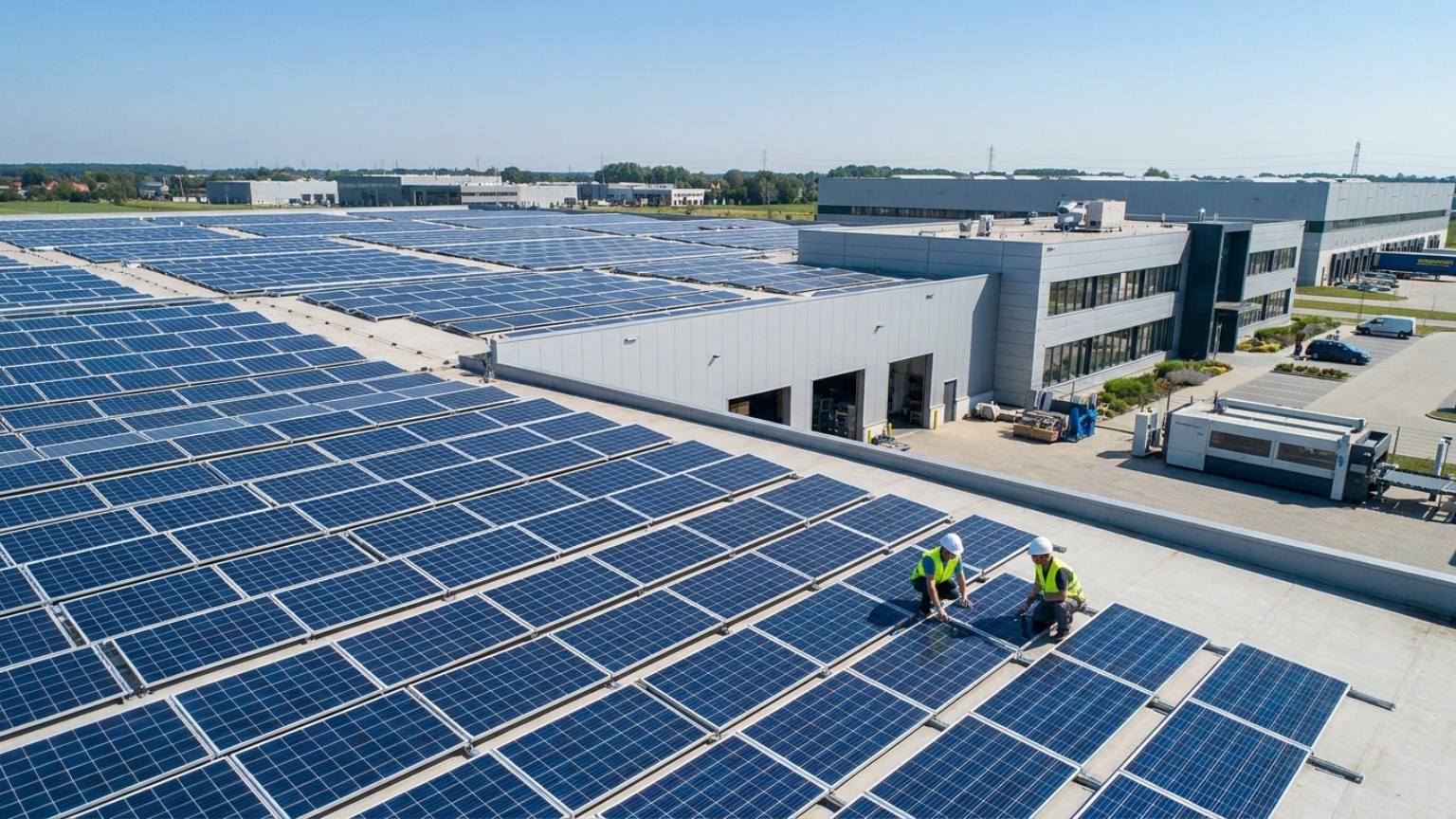 ¿Qué son las placas solares para empresas y cómo funcionan?