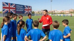 Campamentos de fútbol en inglés en Madrid: preparación