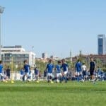 Preparación para un campus de fútbol de verano en Madrid