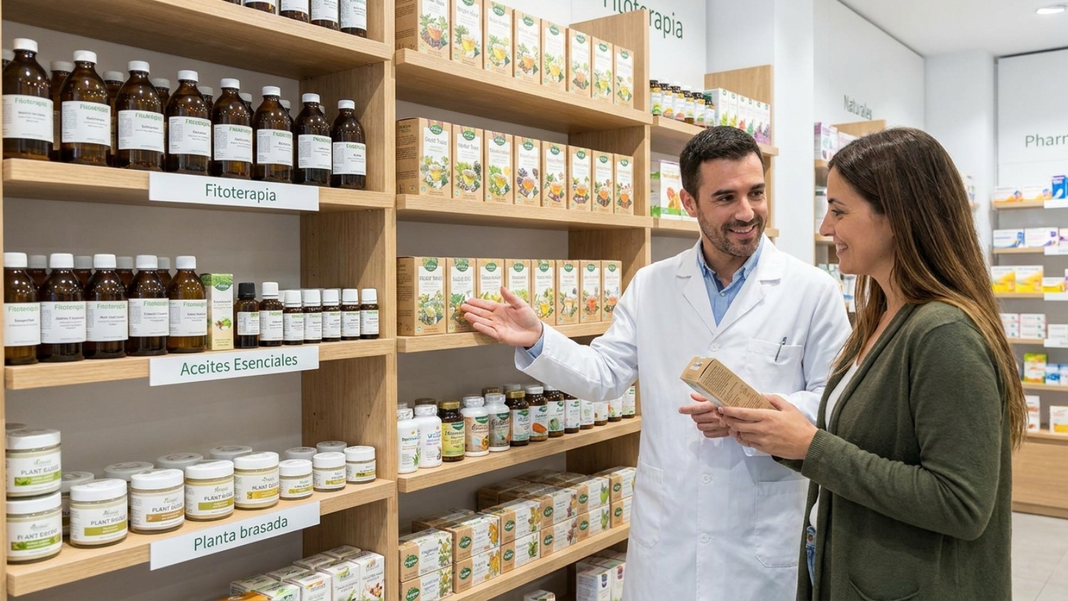 ¿Qué son los productos naturales que se encuentran en una farmacia?