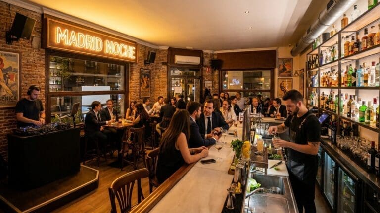 ¿Qué define a un bar de noche en Madrid para una experiencia memorable?