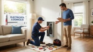 ¿Qué es un electricista a domicilio y qué servicios ofrece?