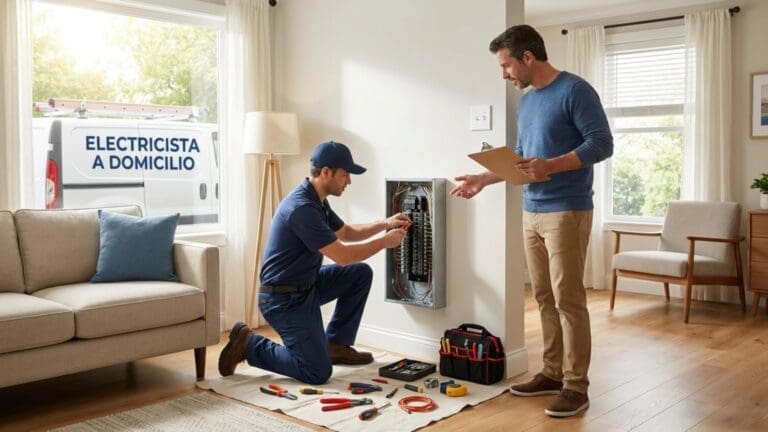 ¿Qué es un electricista a domicilio y qué servicios ofrece?
