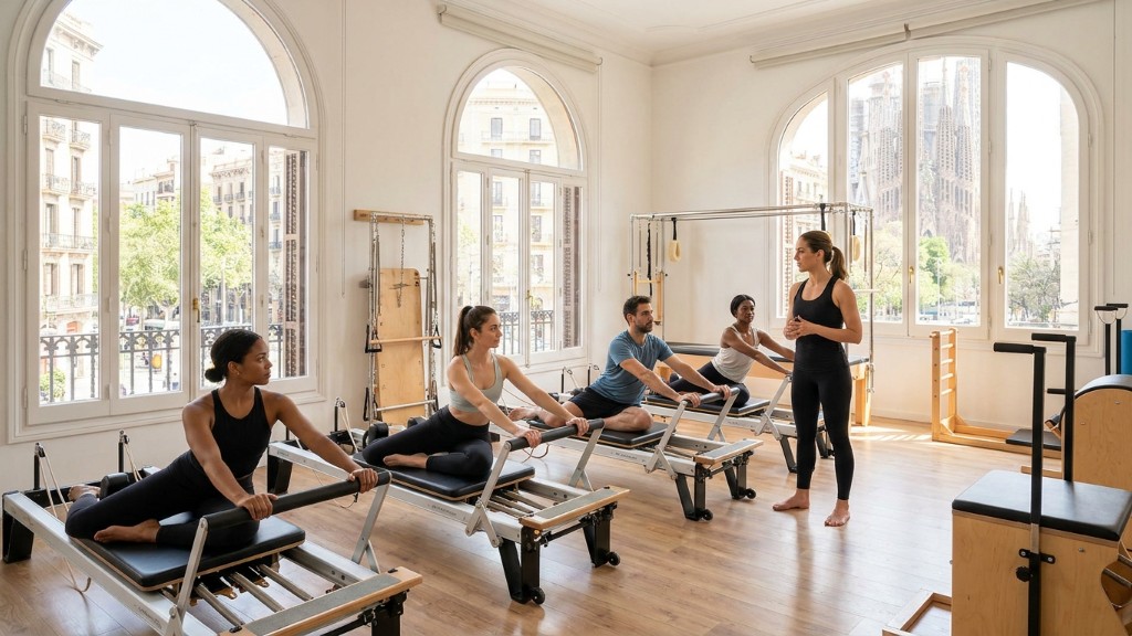 Pilates en Barcelona: encuentre su estudio ideal