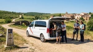 ¿Qué es un servicio de taxi para el Camino de Santiago y cómo funciona?