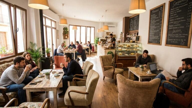 ¿Qué define a una cafetería con buen ambiente en Chirivel?