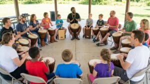 ¿Qué son los círculos de percusión y cómo funcionan?