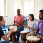 ¿Qué es la musicoterapia con percusión y cómo funciona?