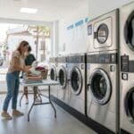 Preparación para usar una lavandería en Altea