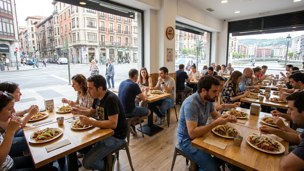 ¿Dónde comer tacos mexicanos auténticos en Bilbao?