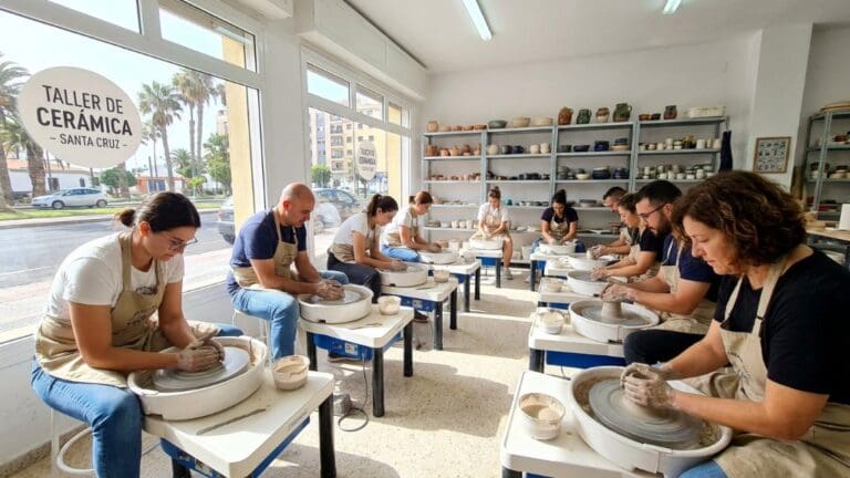 Clases de torno de cerámica en Santa Cruz de Tenerife
