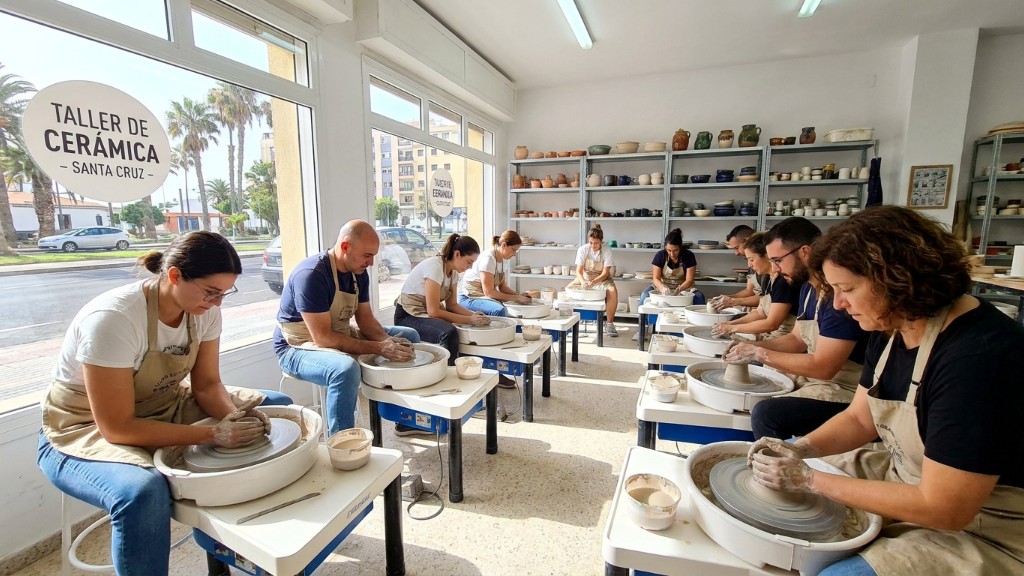 Clases de torno de cerámica en Santa Cruz de Tenerife