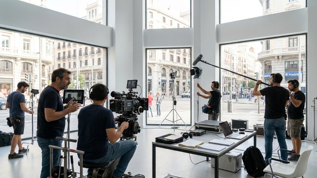 Contenido de marca con lenguaje de cine: tu productora audiovisual en Madrid