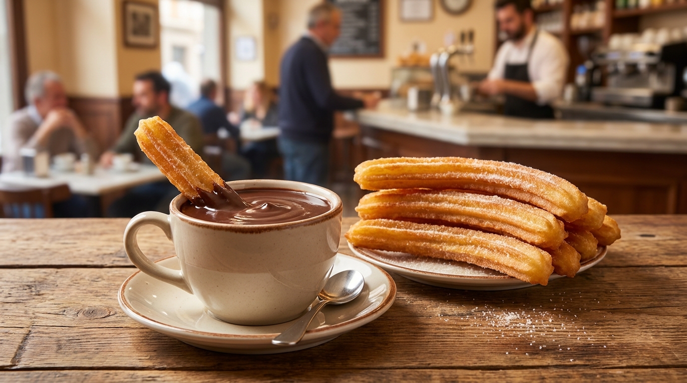 Cómo distinguir un buen chocolate con churros: claves para elegir