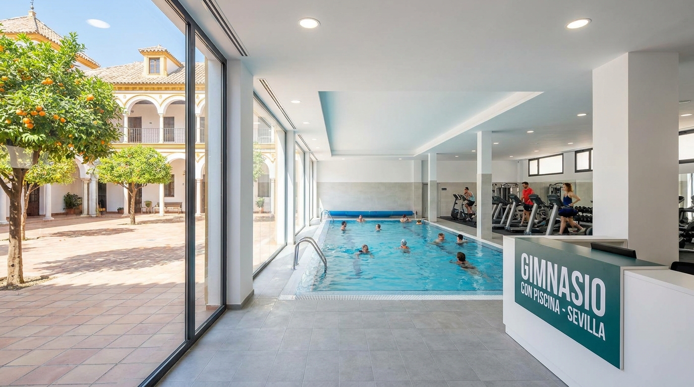 Cómo elegir un gimnasio con piscina en Sevilla
