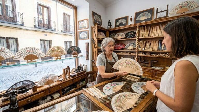 ¿Cómo elegir abanicos artesanales españoles en Madrid con autenticidad?