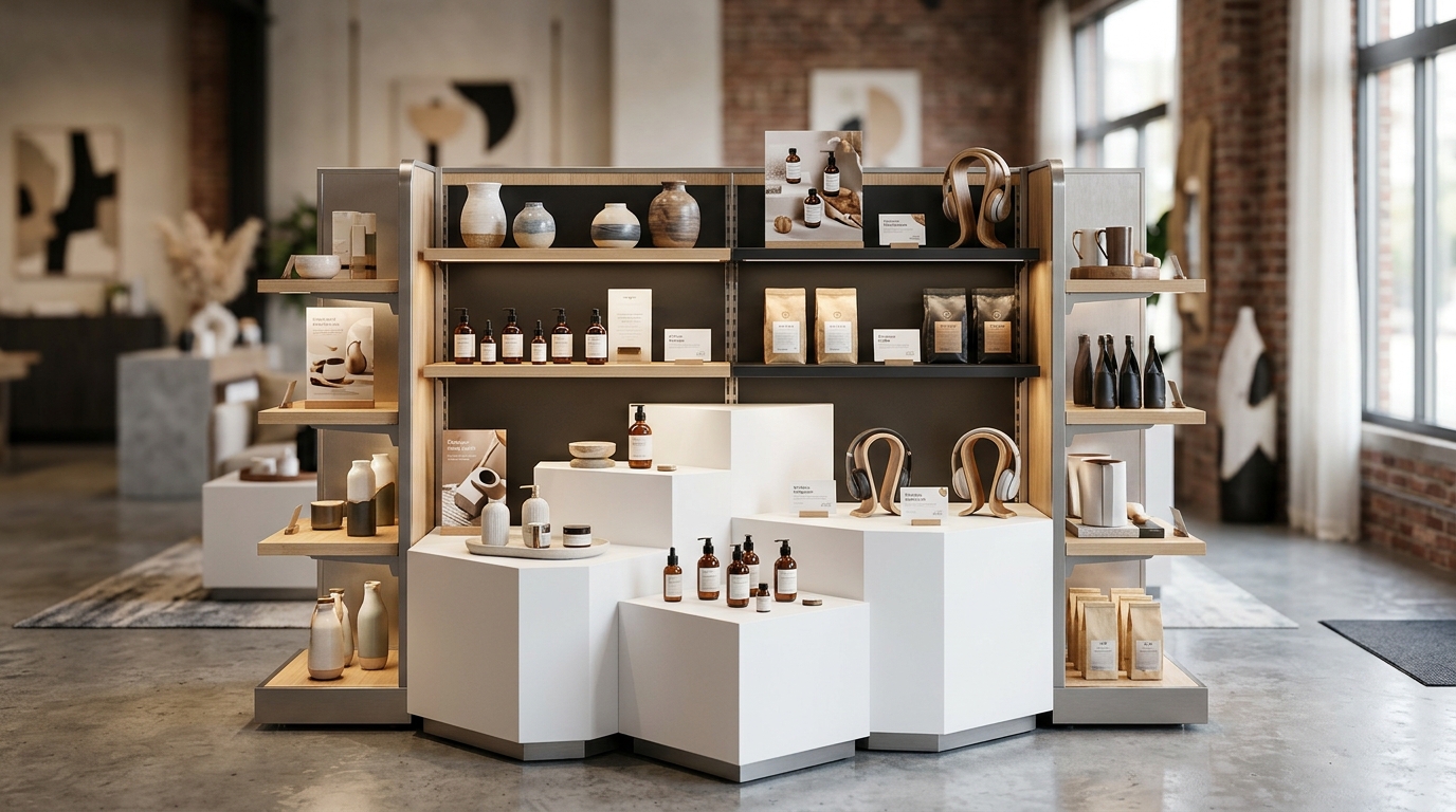 Diseño de expositores claves para presentar productos
