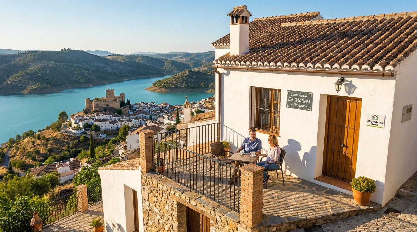 Cómo elegir alojamiento en Iznájar: diferencias entre hotel y casa rural